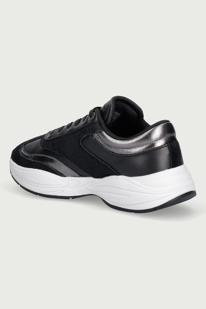 Παπούτσια Tommy Hilfiger TH MODERN SPORTY RUNNER LEATHER sneakers γυναικεία δερμάτινα FW0FW09590 μαύρο