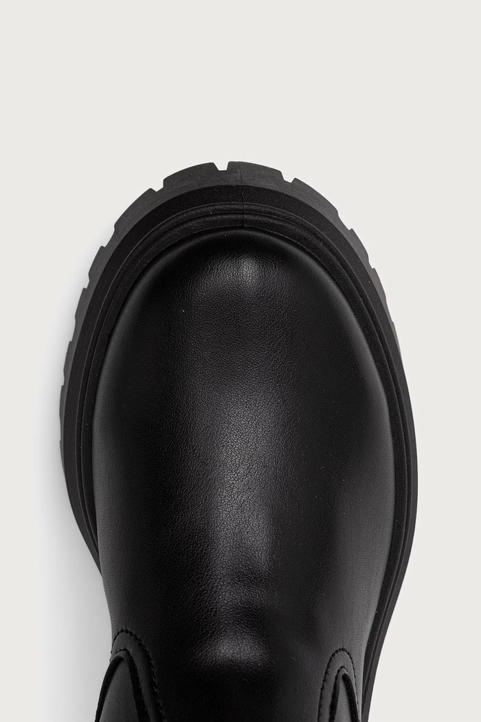 Čižmy dámske TH STAMP WARM KNEE RAIN BOOT Tommy Hilfiger FW0FW09678 čierna