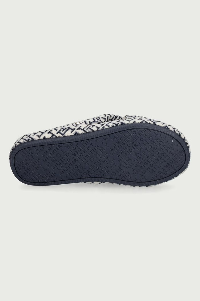 Παντόφλες Γυναικεία TH FEMININE HOUSE SHOES MONOGRAM Tommy Hilfiger σκούρο μπλε FW0FW09631