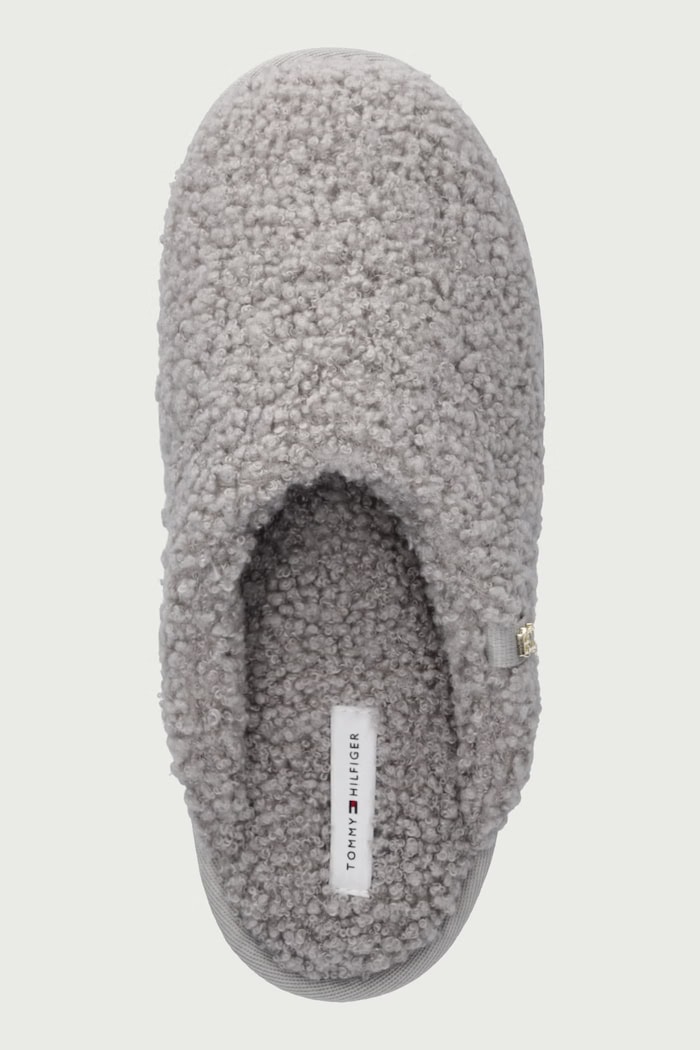 Παντόφλες Γυναικεία TH HOUSE SHOES Tommy Hilfiger FW0FW09618 γκρί