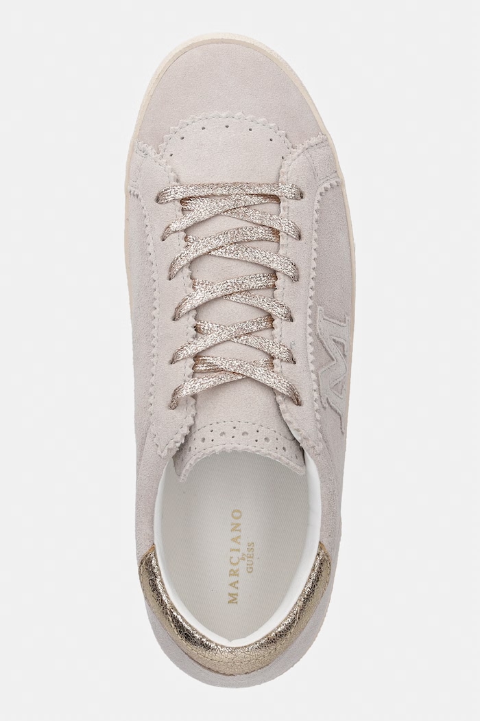 Marciano by Guess sneakersy damskie zamszowe beżowy G6YZ21.L0173.G1FC