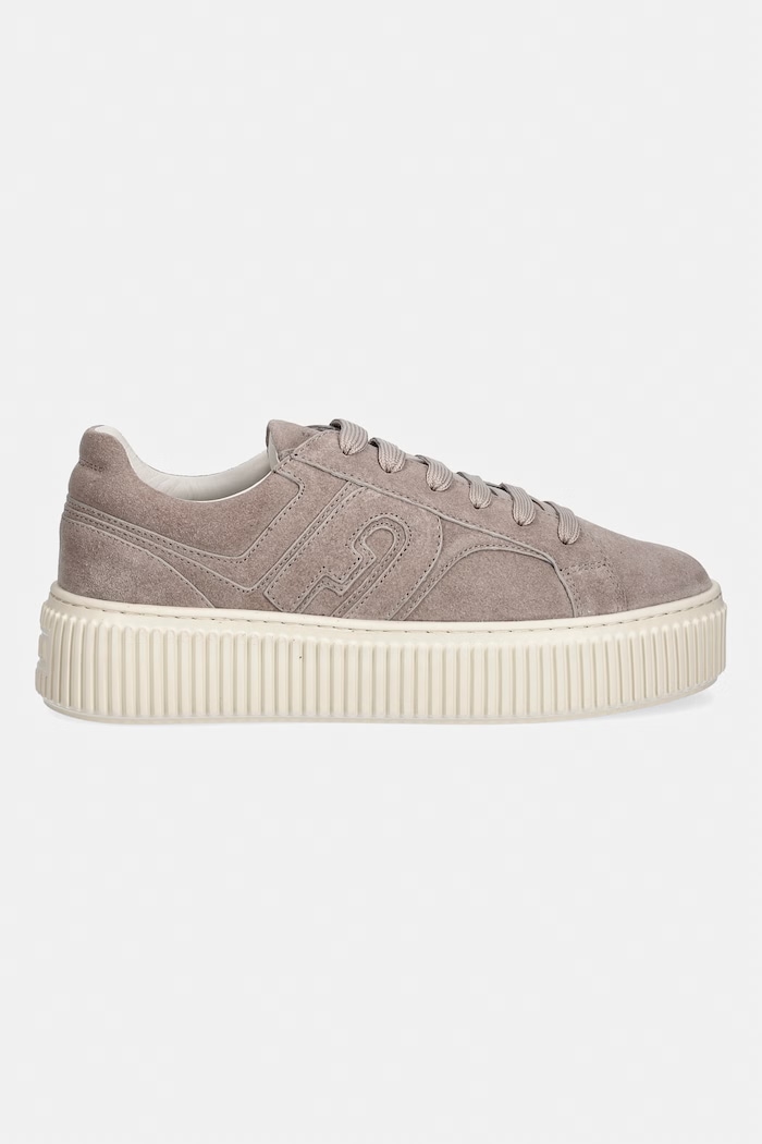 Furla Sky Lace-Up sneakersy damskie zamszowe YM55FKY.BX0579.4892S brązowy AW26