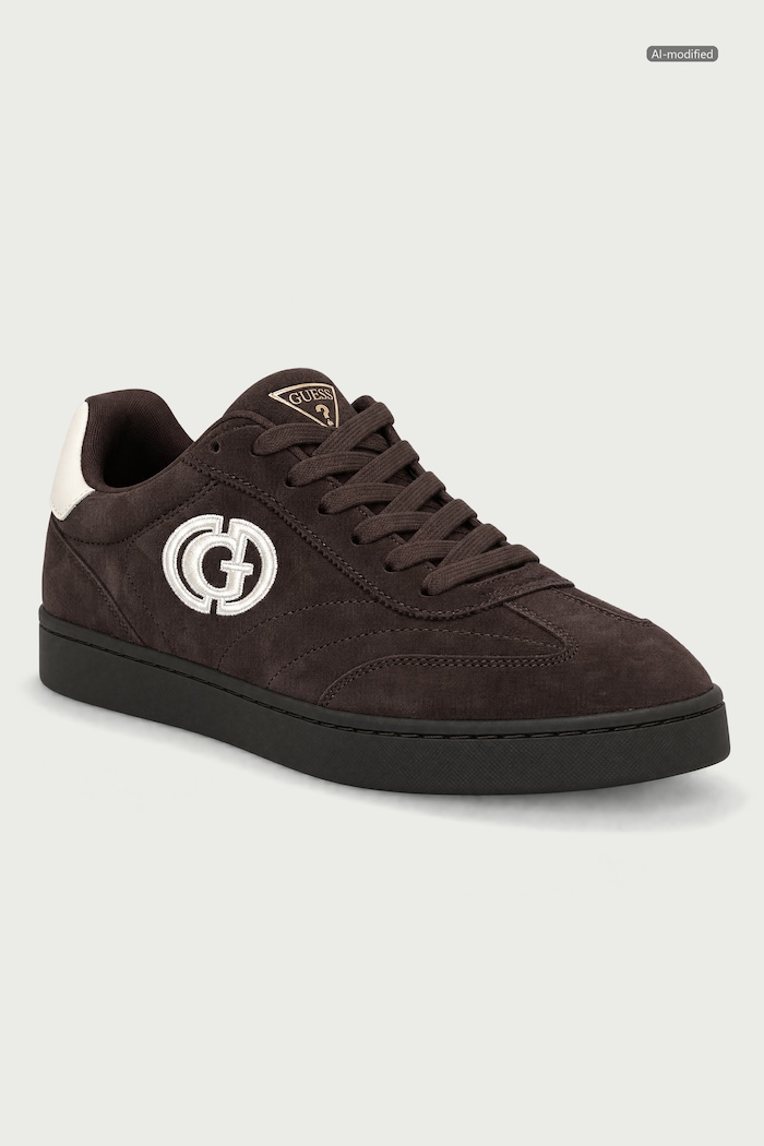 Guess JACEK sneakers dámske kožené hnedá FLTJ2K.FAB12.COFFE