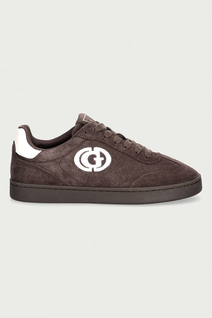 Guess JACEK tenisice za žene od kože FLTJ2K.FAB12.COFFE smeđa AW26