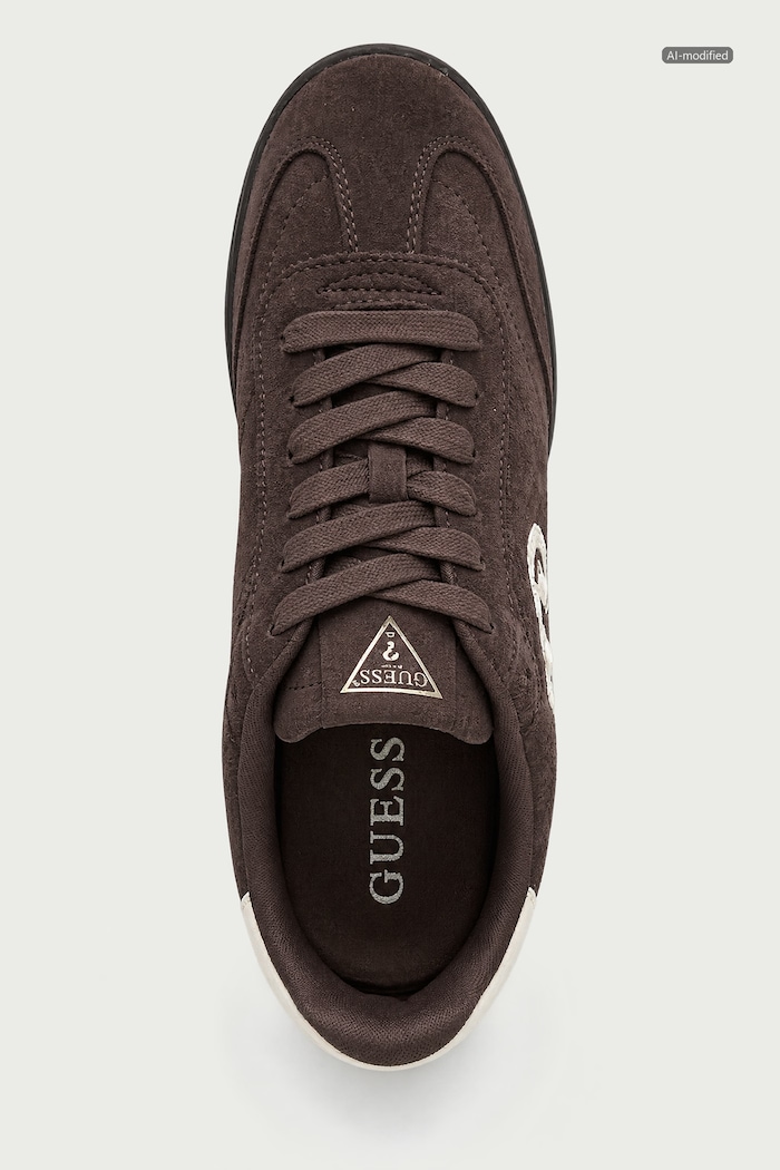 JACEK sneakers dámske kožené Guess FLTJ2K.FAB12.COFFE hnedá