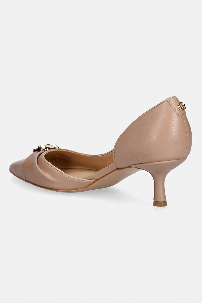 Obuća Guess štikle YADINA FLTYDI.ELE08.BEIGE bež
