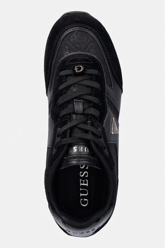 Guess TYRAH tenisky dámske kožené čierna FLTTYR.SUE12.BLACK