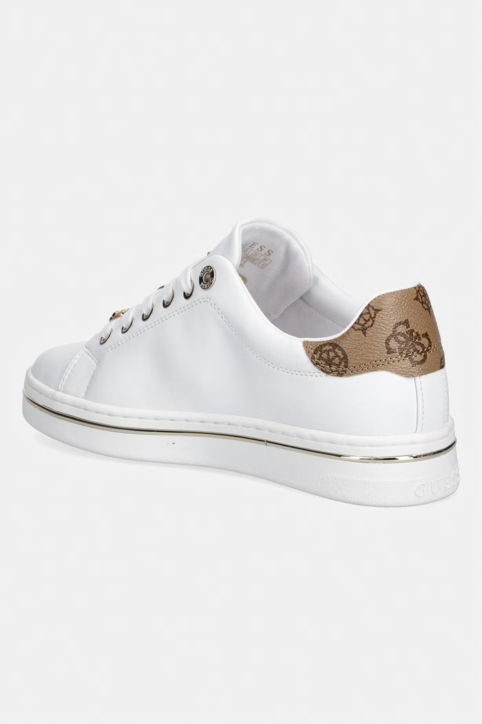 Cipők Guess STASEY4 női sportcipő FLTSTS.ELE12.WHITE fehér