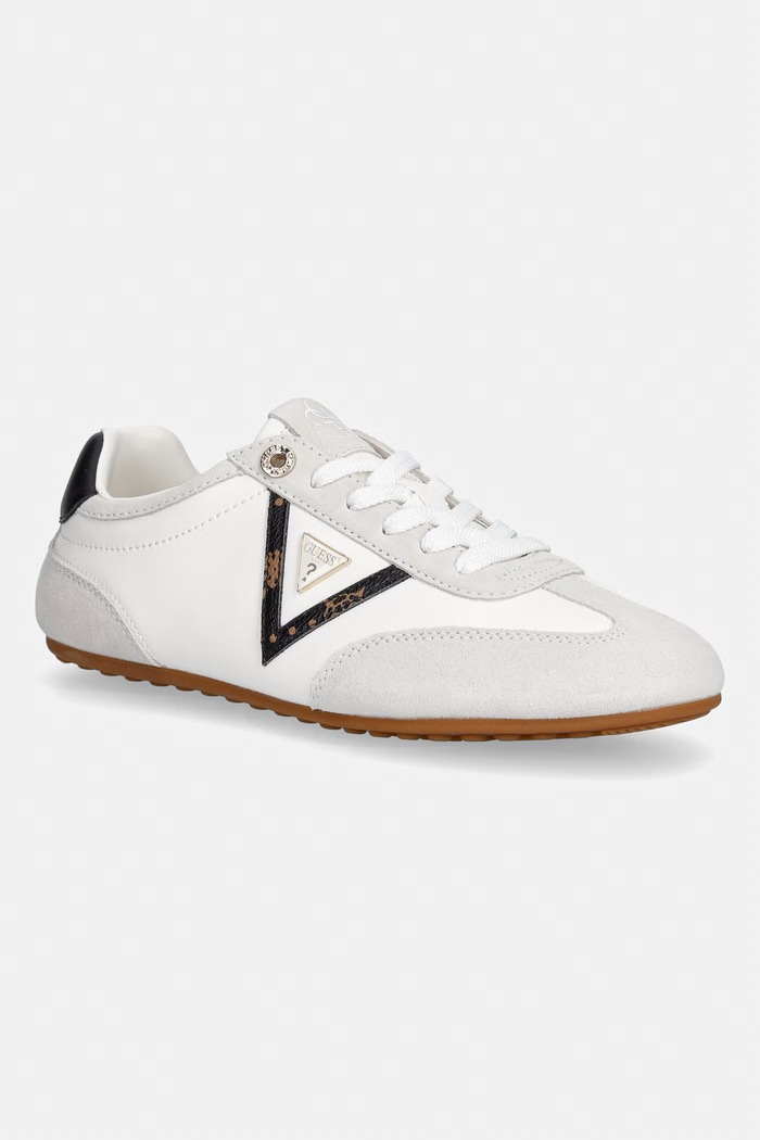 Guess RELLI sneakers γυναικεία δερμάτινα λευκό FLTREL.LEA12.WHITE