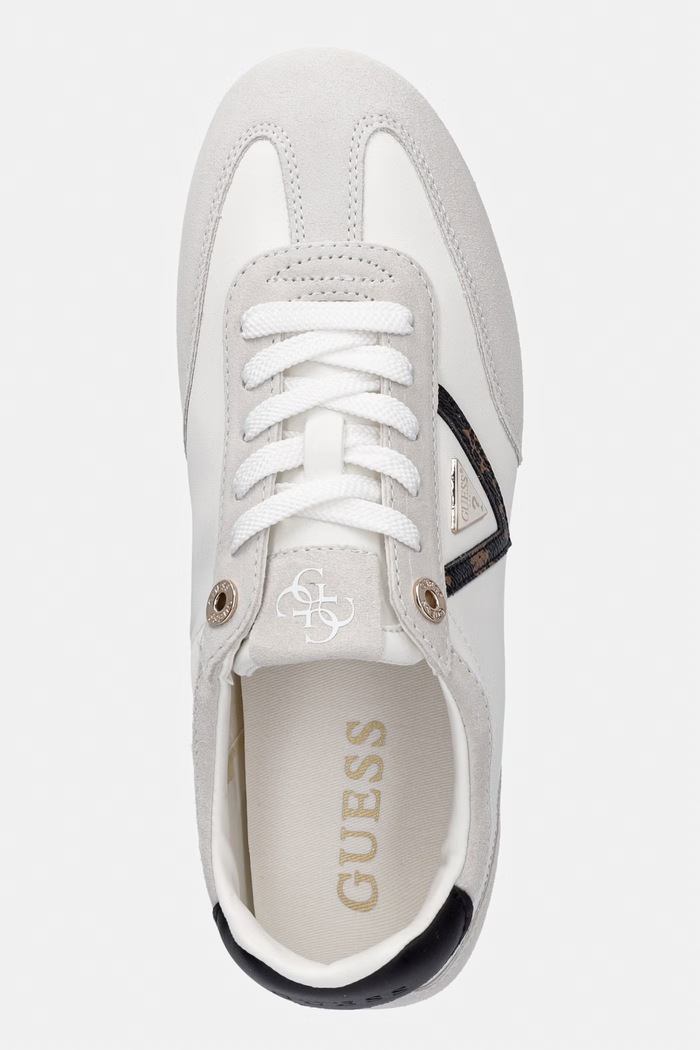 Guess RELLI sneakers γυναικεία δερμάτινα λευκό FLTREL.LEA12.WHITE