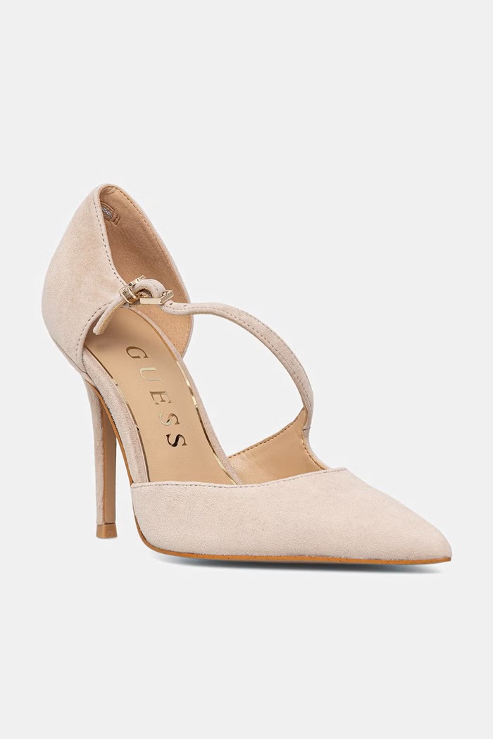 Guess salonarji semiš NAPIPER bež FLTNAP.SUE08.BEIGE