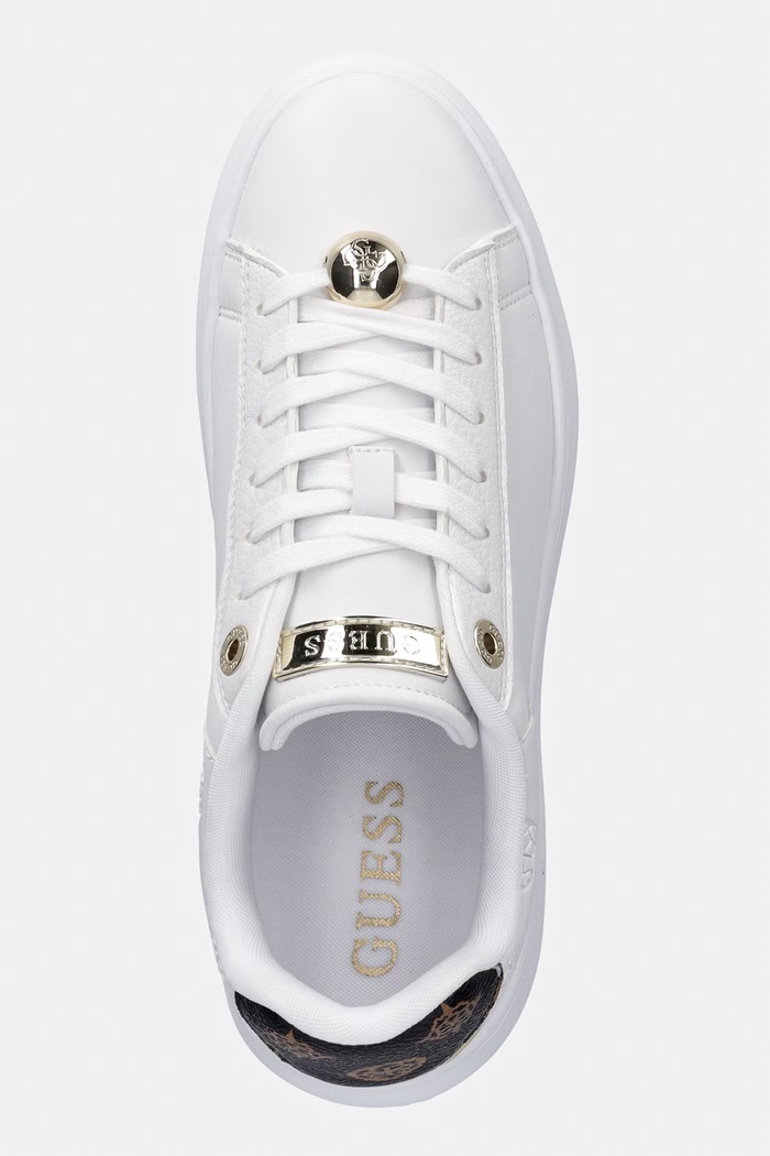 Guess FIREUP dámske tenisky biela FLTFRE.LEA12.WHITE