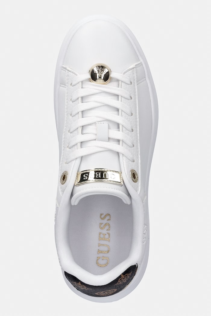 Guess FIREUP dámske tenisky biela FLTFRE.LEA12.WHITE