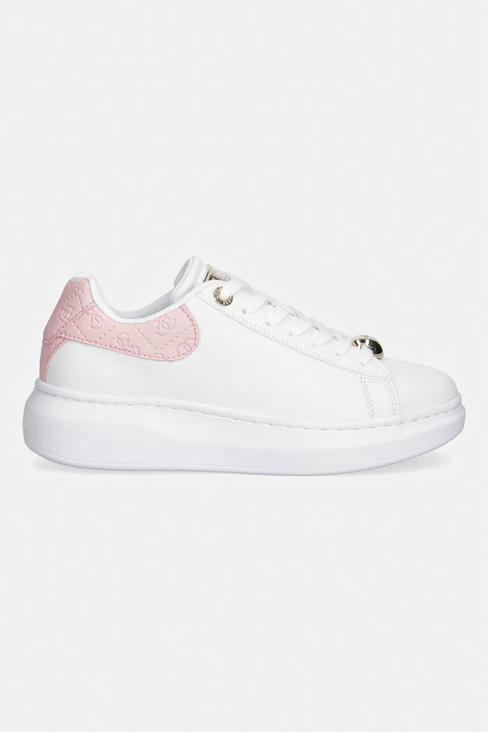 Guess FIREUP sneakers Γυναικεία δερμάτινα FLTFRE.LEA12.WHIPU λευκό AW26