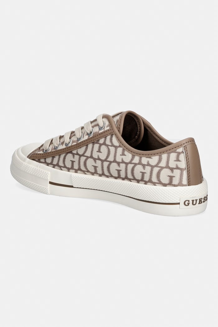 Παπούτσια Guess CAREY3 πάνινα sneakers Γυναικεία FLTC3Y.FAL12.TAUPE μπεζ