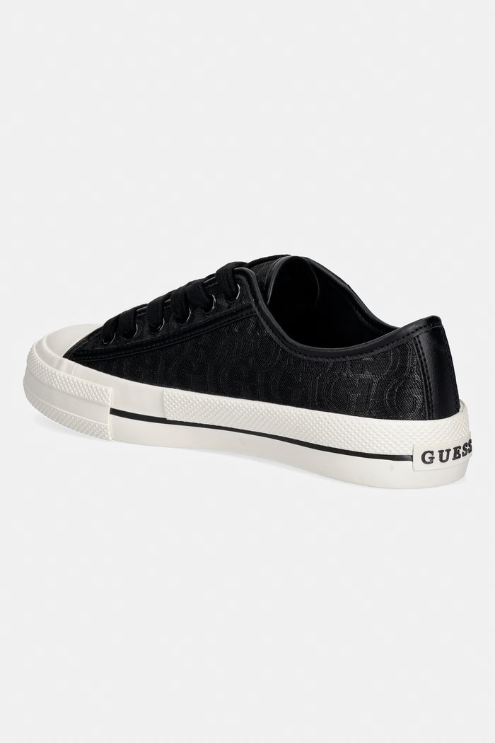 Παπούτσια Guess CAREY3 πάνινα sneakers Γυναικεία FLTC3Y.FAL12.BLACK μαύρο