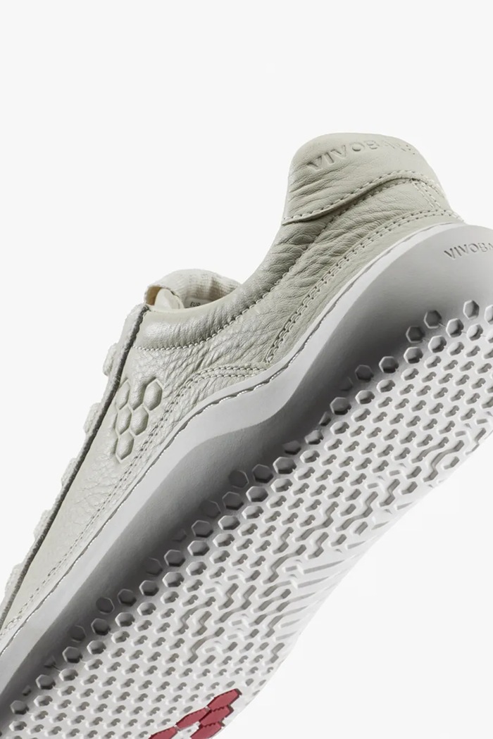 GOBI III SNEAKER LEATHER sneakersy damskie skórzane Vivobarefoot biały 209123