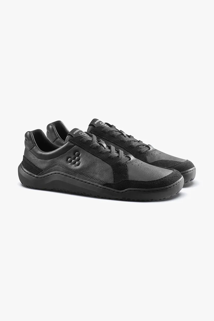 Vivobarefoot GOBI III SNEAKER LEATHER sneakersy damskie skórzane 209123 czarny AW26
