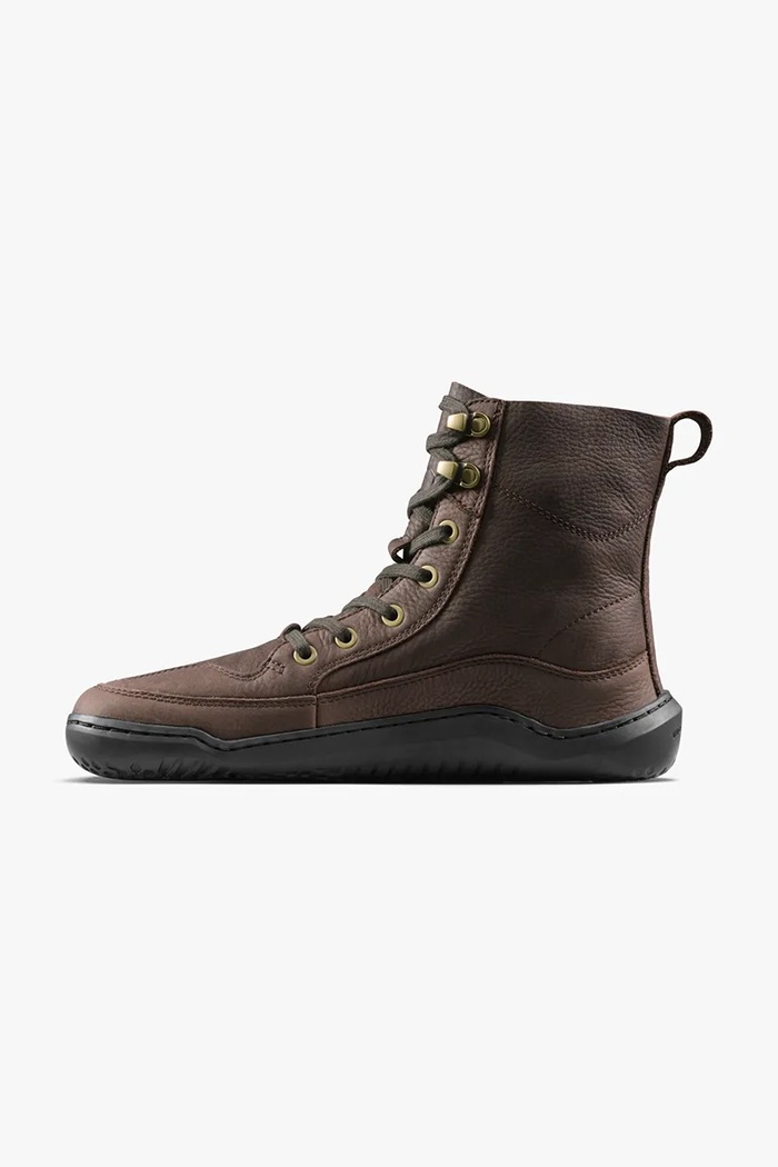 Botki damskie skórzane GOBI BOOT Vivobarefoot 205124 brązowy