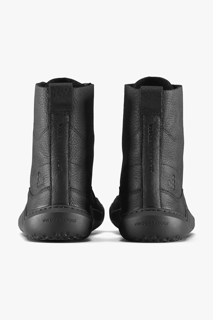 Obuwie Vivobarefoot Botki damskie skórzane GOBI BOOT 205124 czarny