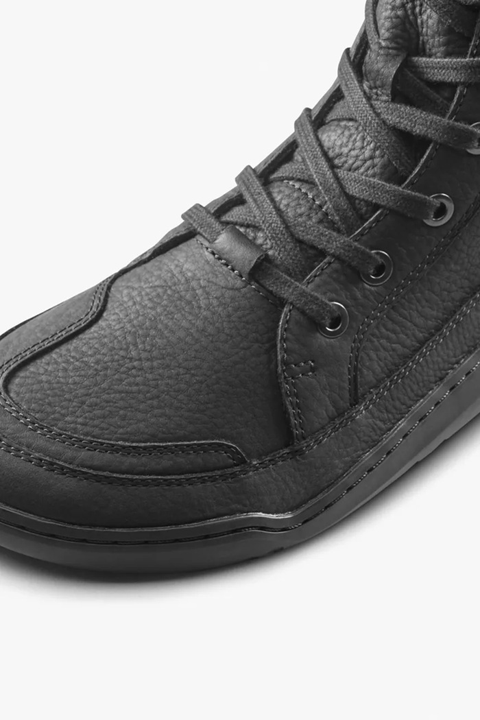 Botki damskie skórzane GOBI BOOT Vivobarefoot czarny 205124