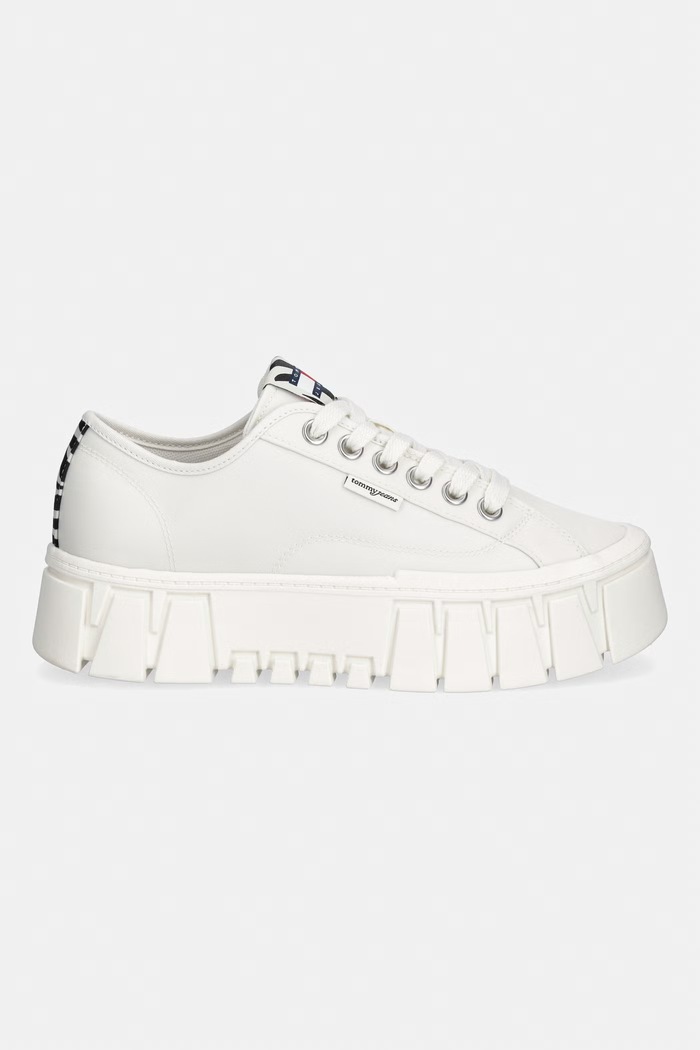 Tommy Jeans TJ PLATFORM SNEAKER ZEBRA tenisky dámske EN0EN03070 biela AW26