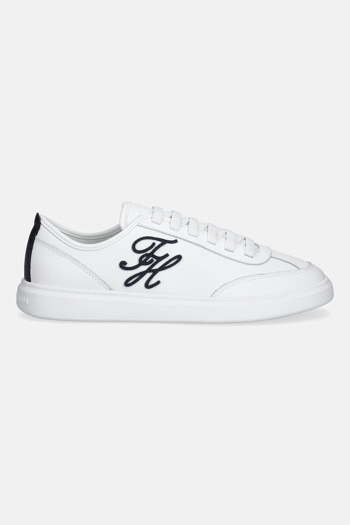 Tommy Hilfiger TH ICON LIGHT SNEAKER sneakers γυναικεία δερμάτινα FW0FW09402 λευκό AW26