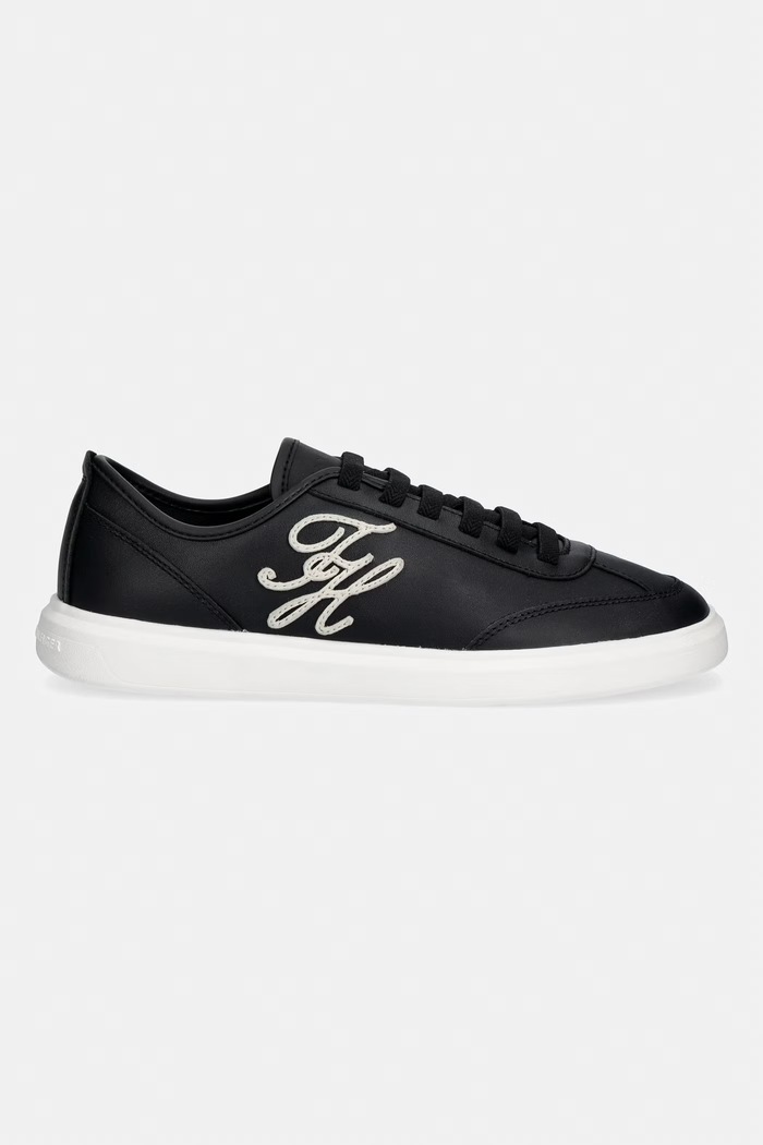 Tommy Hilfiger TH ICON LIGHT SNEAKER tenisice za žene od kože FW0FW09402 crna AW26