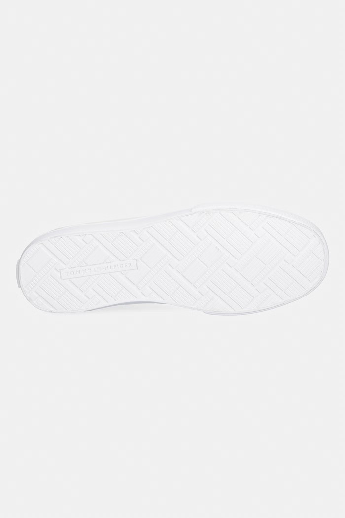 Tommy Hilfiger TH CHIC LOW VULC tenisice za žene od kože FW0FW09391 bijela