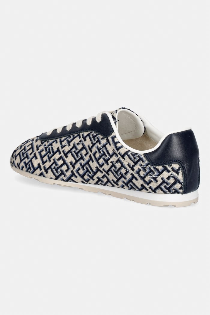 Obuwie Tommy Hilfiger BELLA MONOGRAM SNEAKER sneakersy damskie FW0FW09523 granatowy