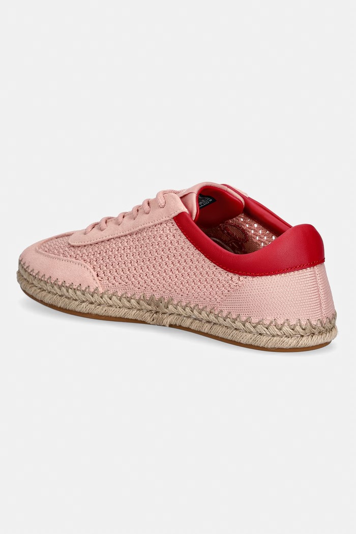 Обувки Tommy Hilfiger TH HERITAGE ROPE SNEAKER маратонки дамски FW0FW09406 розов