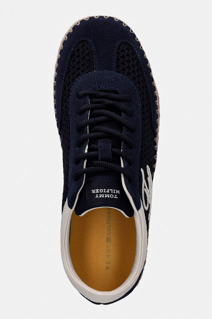 Tommy Hilfiger TH HERITAGE ROPE SNEAKER sneakersy damskie granatowy FW0FW09406