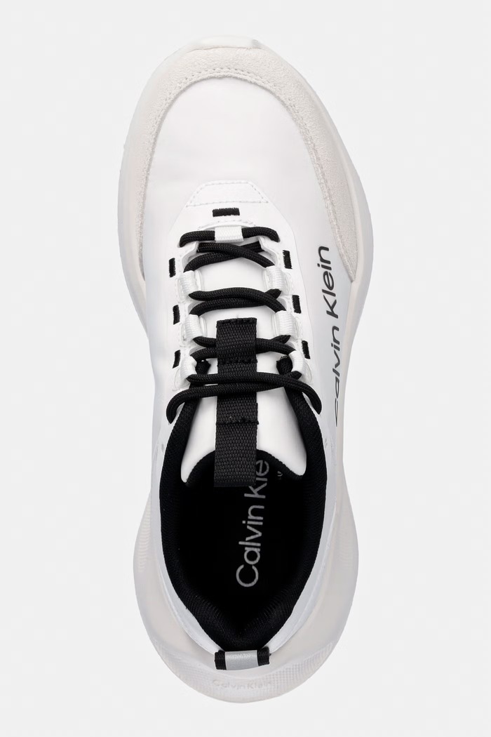 Calvin Klein LIGHT EVA RUN ESS LAC NY-SU WMN sneakersy damskie biały HW0HW03293.01W