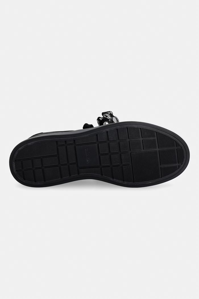 Calvin Klein LOW PRO CUPSOLE WT SATIN MIX tenisky dámske HW0HW03288.0GJ čierna