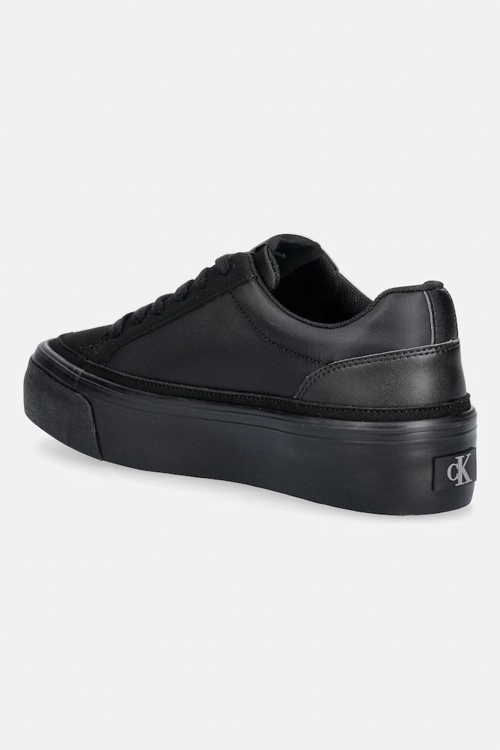 Obuwie Calvin Klein VULC FLATF LACEUP NY-SU sneakersy damskie HW0HW03086.0GJ czarny