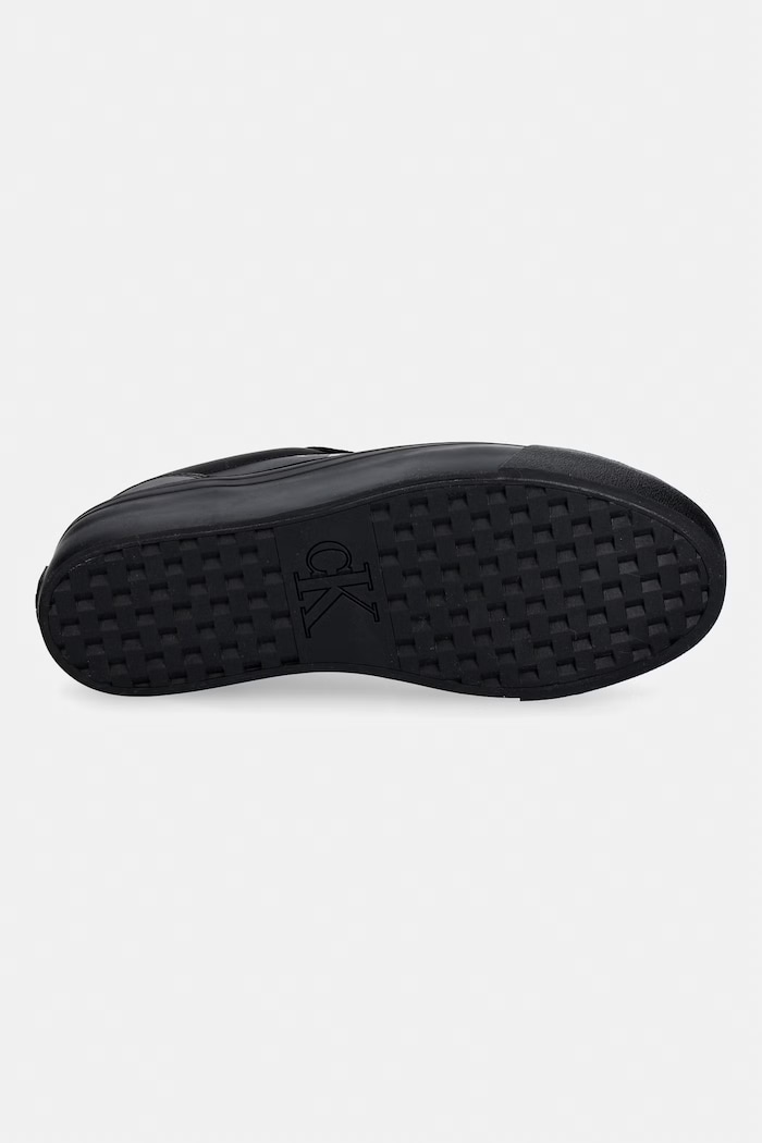 Calvin Klein VULC FLATF LACEUP NY-SU sneakersy damskie HW0HW03086.0GJ czarny