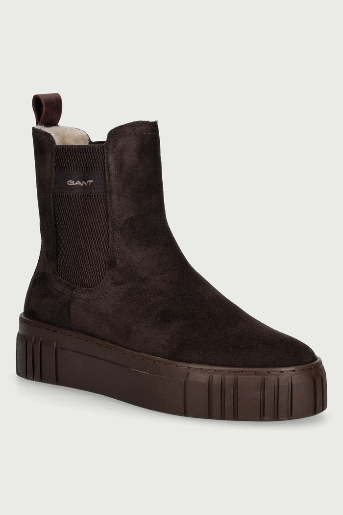 Gant Snowmont chelsea čižmy dámske semišové hnedá 33553431.G399