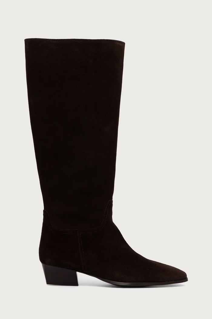 Gant Μπότες Γυναικείες σουέτ Bassotte 33583414.G399 καφέ AW26