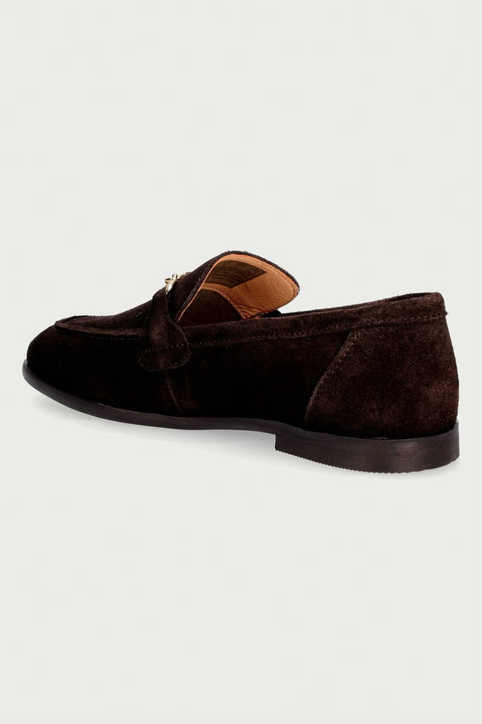 Scarpe Gant Mocassini da donna in scamoscio Gimble 33573453.G399 marrone