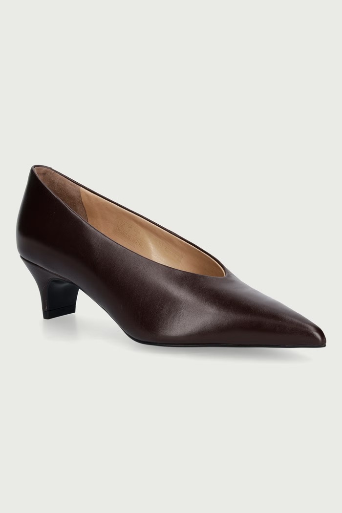 Gant Στιλέτο δερμάτινο Tillbye καφέ 33521420.G399
