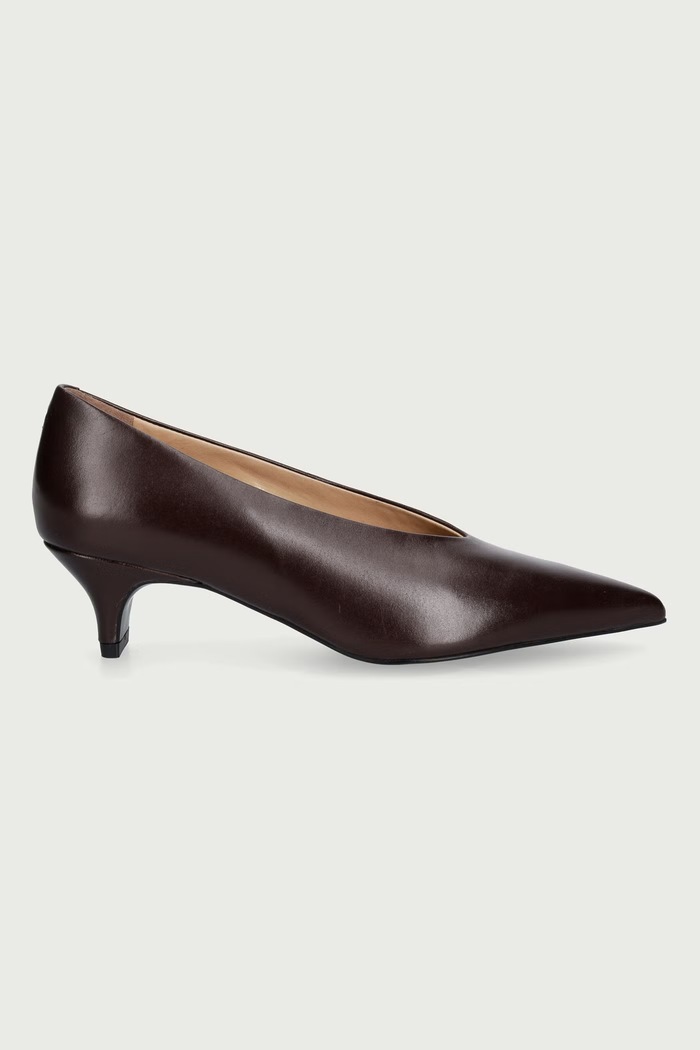 Gant Στιλέτο δερμάτινο Tillbye 33521420.G399 καφέ AW26