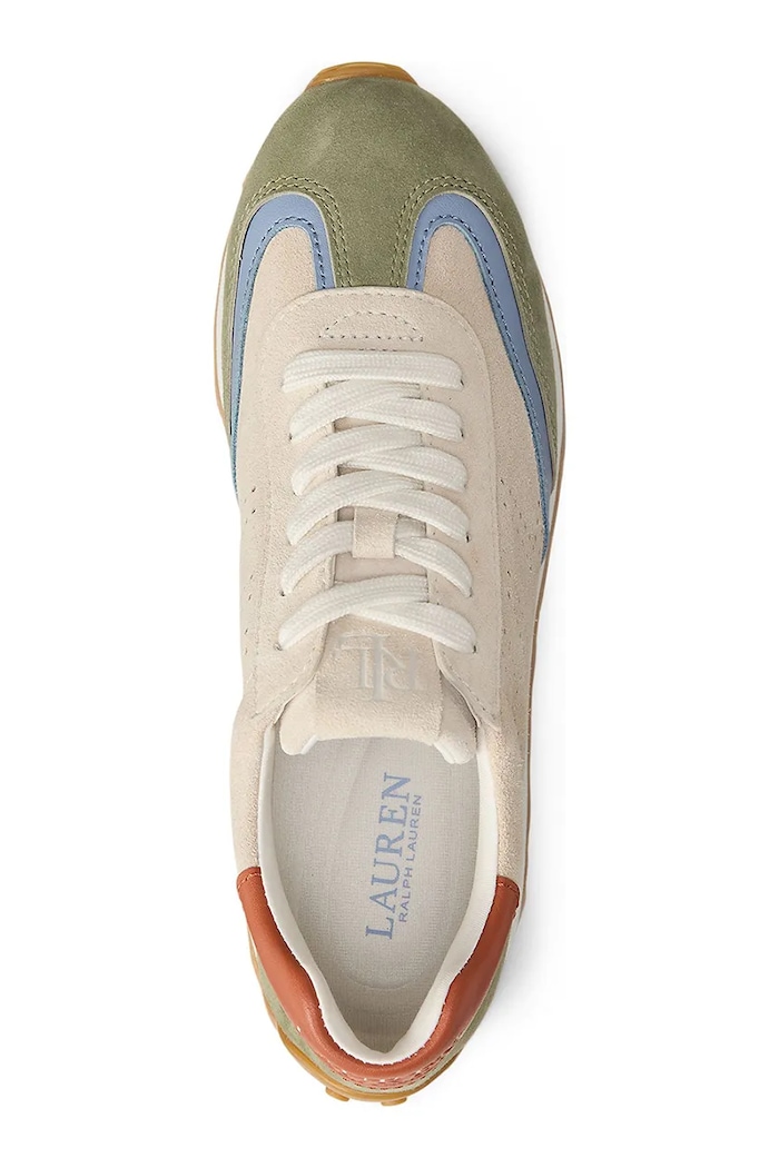 Lauren Ralph Lauren Dani Perf tenisky dámske semišové béžová 802P15840005.999