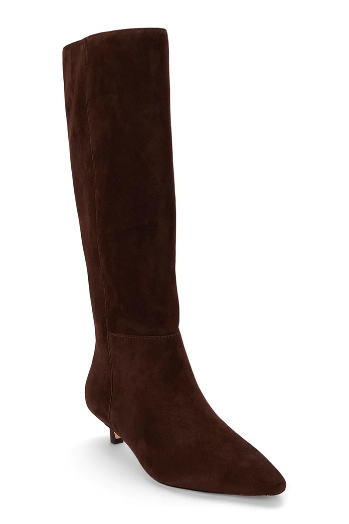 Lauren Ralph Lauren čižmy na ihličkovom podpätku dámske semišové Frncsa Tl Hl 802P15726002.200 hnedá AW26
