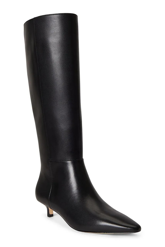 Lauren Ralph Lauren visoke čizme za žene od kože Frncsa Tl Hl 802P15725001.001 crna AW26