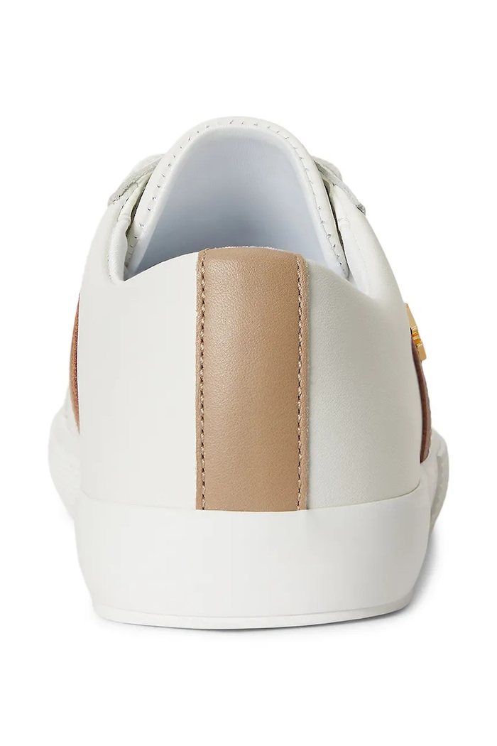 Lauren Ralph Lauren Janson II superge ženske usnjene bela 802925365012.100