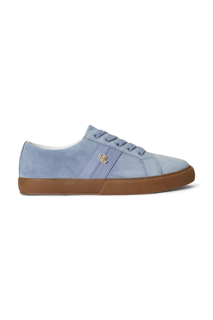 Lauren Ralph Lauren Janson II tenisky dámske kožené modrá 802868344005.400