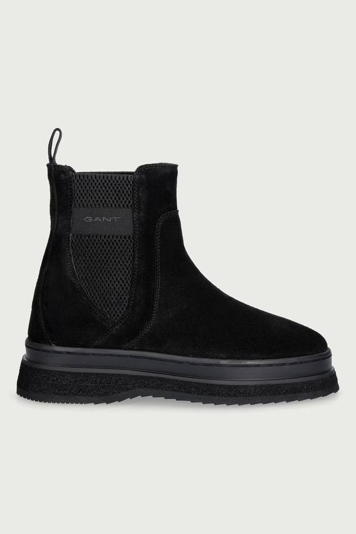 Gant Chelsea čižmy dámske semišové Sistown 33553457.G00 čierna AW26