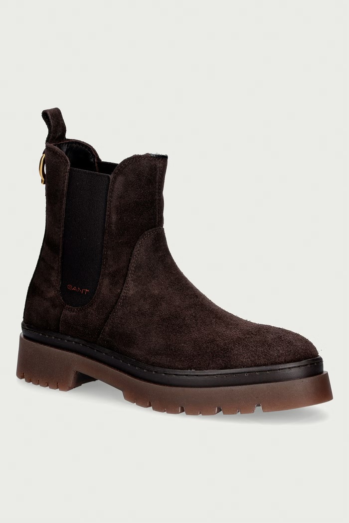 Gant Čizme za žene od brušene kože Aligrey smeđa 33553422.G399