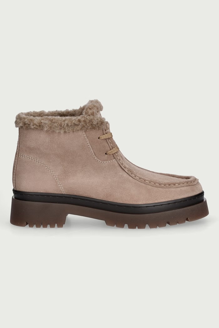 Gant Členkové čižmy dámske semišové Aligrey 33543412.G135 béžová AW26