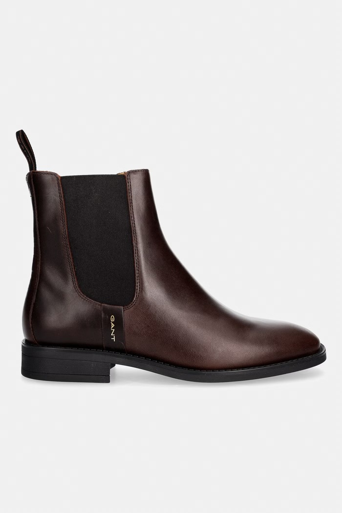 Gant chelsea čižmy dámske kožené Fayy 33551427.G46 hnedá AW26